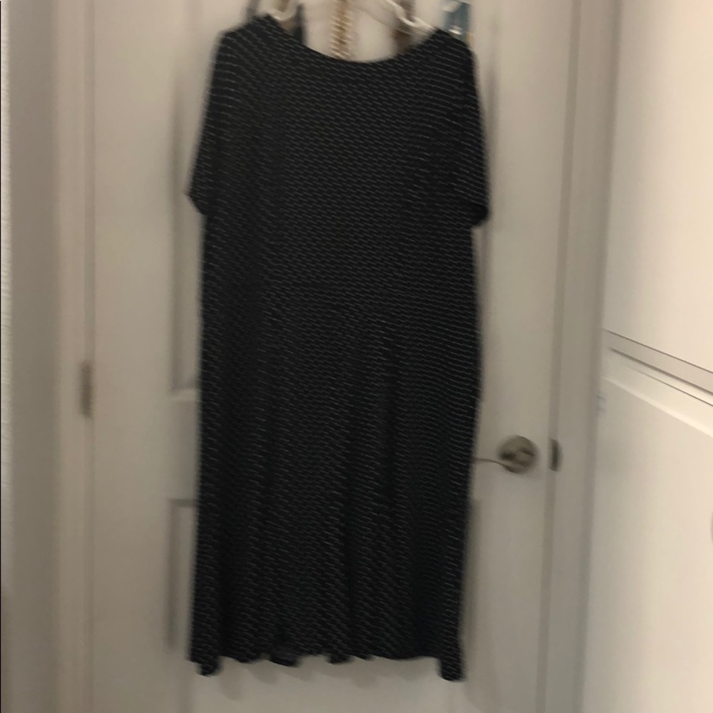 Plus size Talbots blue tailored dress
